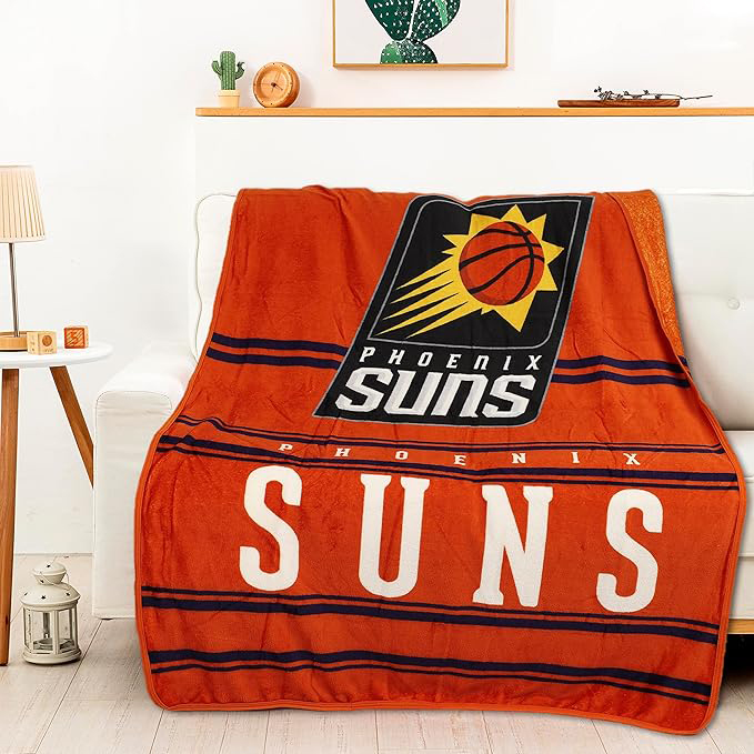 Phoenix Suns Blankets Sherpa Blanket Throw Blanket