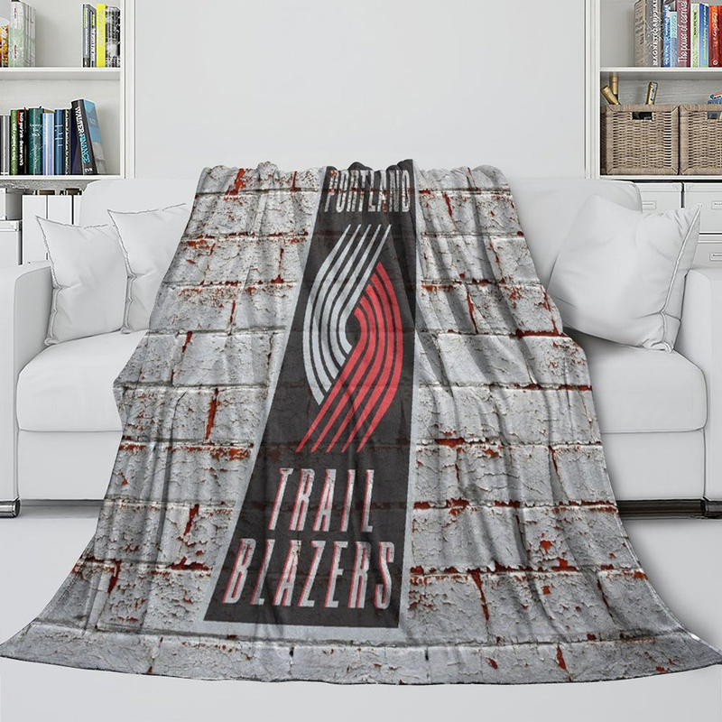 Portland Trail Blazers Blanket FLeece Blanket Throw Blanket