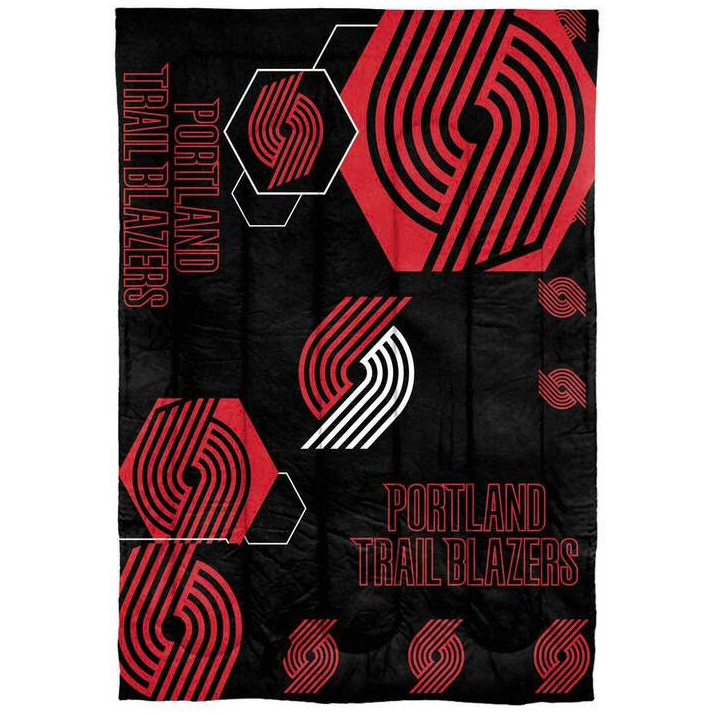 Portland Trail Blazers Blanket Sherpa Blanket Throw Blanket