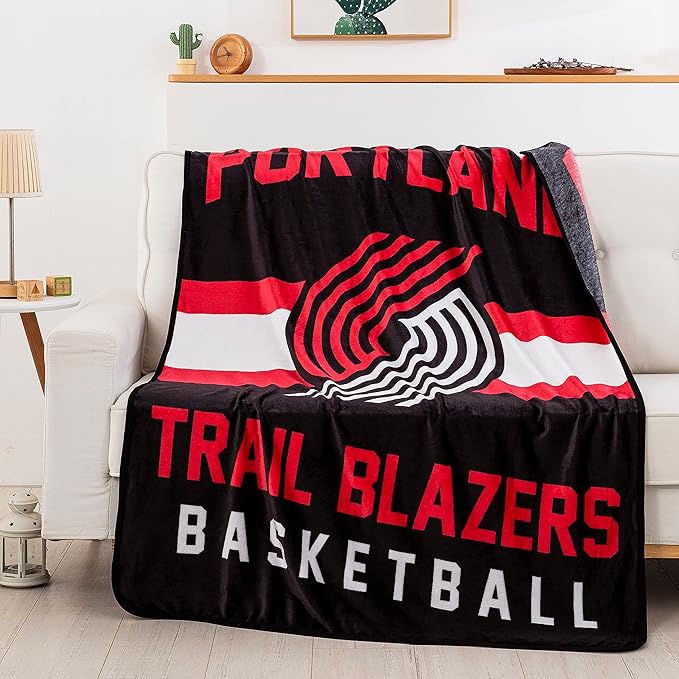 Portland Trail Blazers Blankets FLeece Blanket Throw Blanket