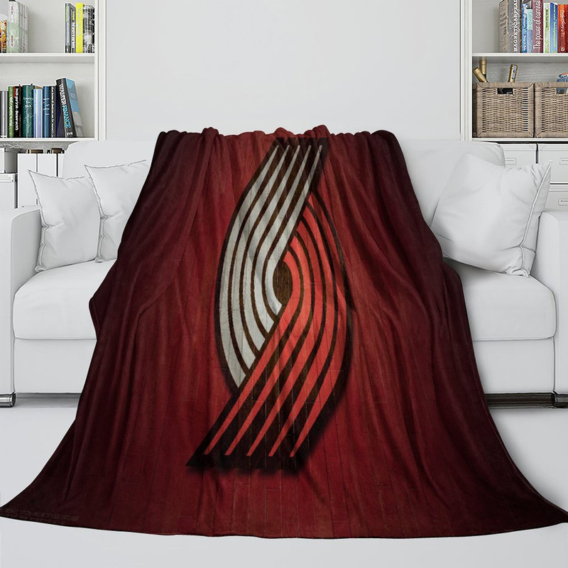 Portland Trail Blazers Blankets FLeece Blanket Throw Blanket