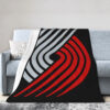 Portland Trail Blazers Blankets FLeece Blanket Throw Blanket portland trail blazers blankets fleece blanket throw blanket v20