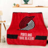 Portland Trail Blazers Blankets Sherpa Blanket Throw Blanket portland trail blazers blankets sherpa blanket throw blanket v16