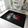 Portland Trail Blazers Rug NBA Area Rug Bedroom Rug Indoor Rug Rectangle Carpet portland trail blazers rug living room carpet regtangle carpet floor decor home decor ver 693