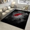 Portland Trail Blazers Area Rug NBA Area Rug Dining Room Rugs Indoor Rug Rectangle Carpet portland trail blazers rug living room carpet regtangle carpet floor decor home decor ver 702