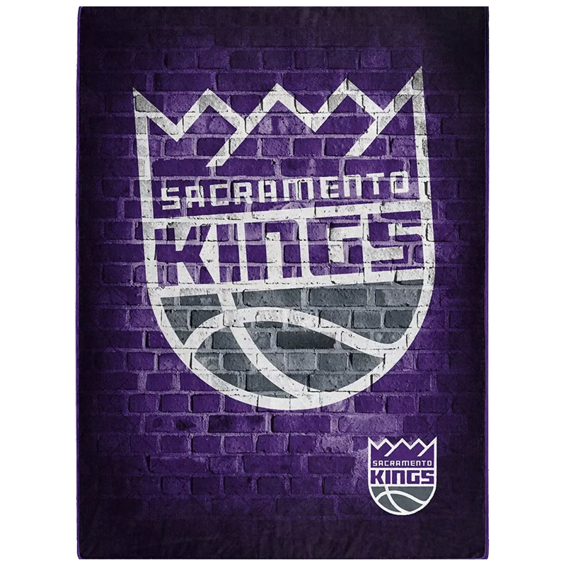 Sacramento Kings Blanket Sherpa Blanket Throw Blanket