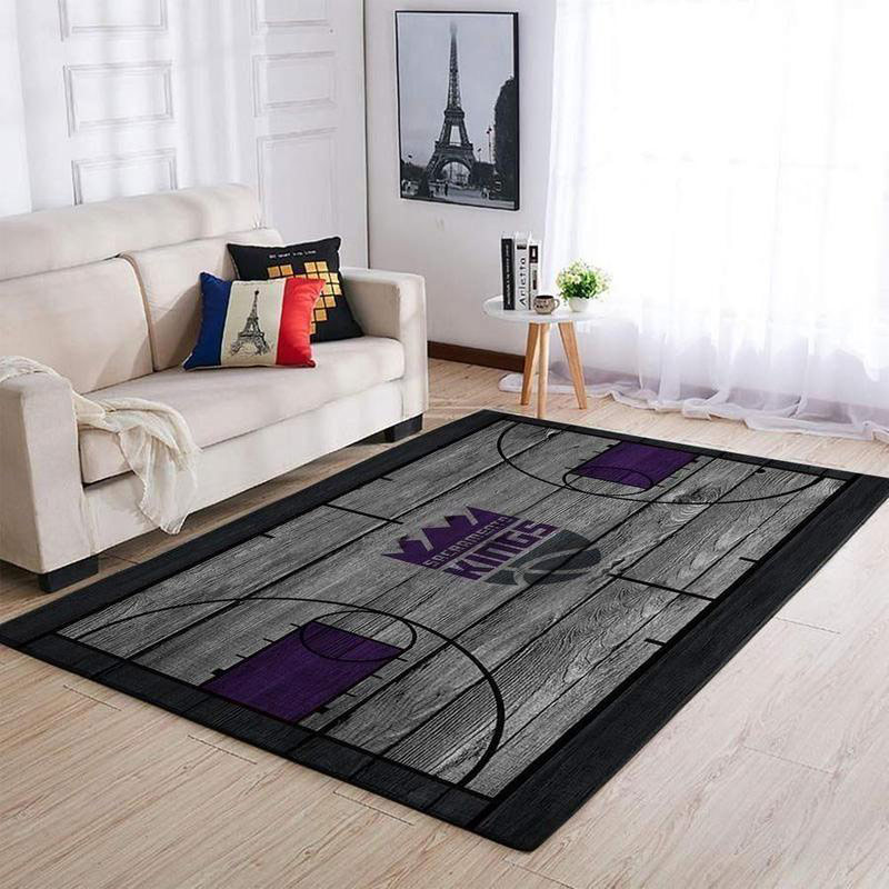 Sacramento Kings Rug NBA Area Rug Bathroom Rug Indoor Rugs Rectangle Carpet