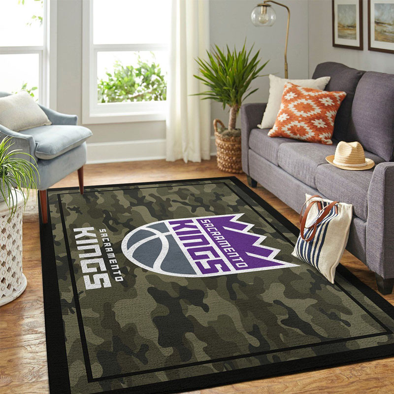 Sacramento Kings Rug NBA Area Rug Dining Room Rug Indoor Rug Rectangle Carpet