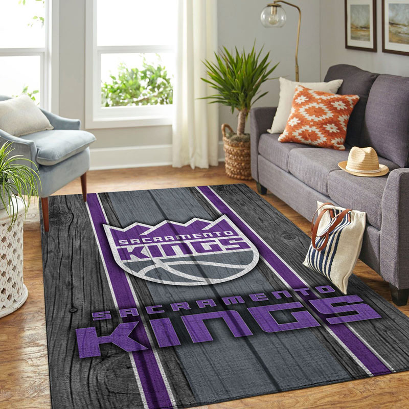Sacramento Kings Rug NBA Area Rug Bedroom Area Rug Indoor Rugs Rectangle Carpet