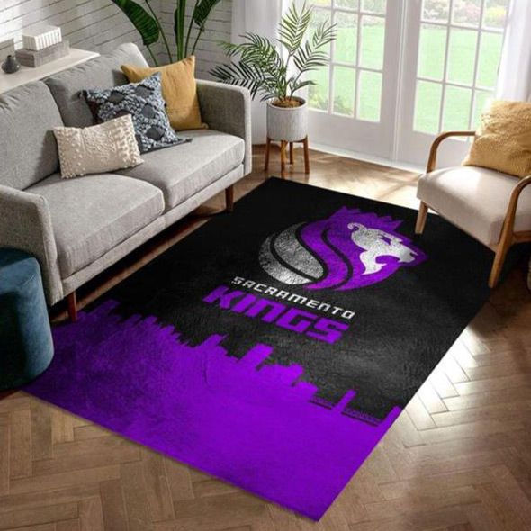 Sacramento Kings Rug NBA Area Rug Bathroom Rug Indoor Rugs Rectangle Carpet