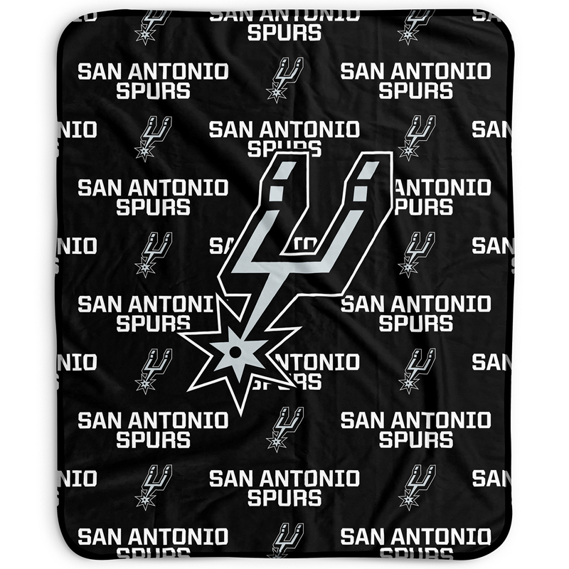 San Antonio Spurs Blankets Sherpa Blanket Throw Blanket