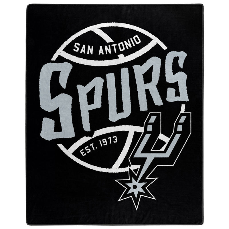 San Antonio Spurs Blankets Sherpa Blanket Throw Blanket