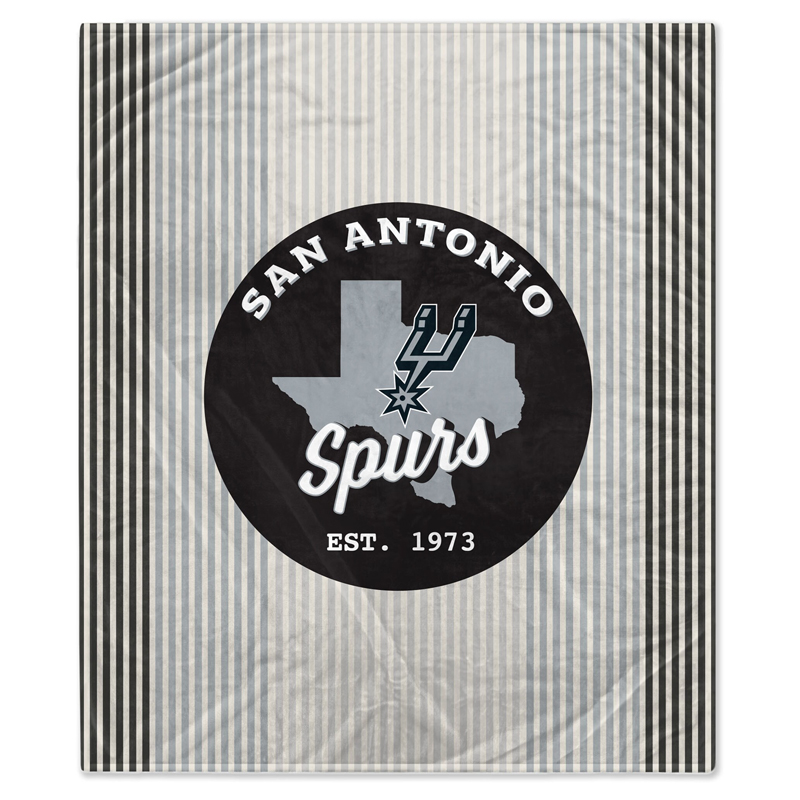 San Antonio Spurs Blankets Sherpa Blanket Throw Blanket