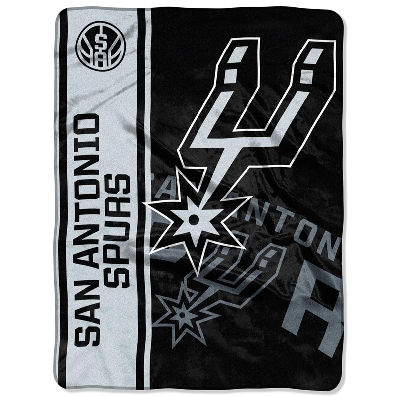 San Antonio Spurs Blankets Sherpa Blanket Throw Blanket