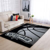 San Antonio Spurs Area Rug NBA Area Rug Kitchen Rug Indoor Rugs Rectangle Carpet san antonio spurs rug living room carpet regtangle carpet floor decor home decor ver 763