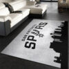 San Antonio Spurs Rug NBA Area Rug Living Room Rug Indoor Rug Rectangle Carpet san antonio spurs rug living room carpet regtangle carpet floor decor home decor ver 772