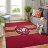 San Francisco 49ers Rug NFL Area Rug Dining Room Rugs Indoor Rugs Rectangle Carpet san francisco 49ers area rugs bathroom rug floor rug regtangle carpet home decor ver 1781