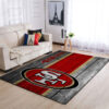 San Francisco 49ers Rug NFL Area Rug Bathroom Rugs Indoor Rug Rectangle Carpet san francisco 49ers area rugs living room rug floor rug regtangle carpet home decor ver 1796