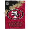 San Francisco 49ers Blanket FLeece Blanket Throw Blanket san francisco 49ers blanket fleece blanket throw blanket v125