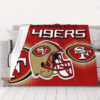 San Francisco 49ers Blanket FLeece Blanket Throw Blanket san francisco 49ers blanket fleece blanket throw blanket v80