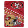 San Francisco 49ers Blanket FLeece Blanket Throw Blanket san francisco 49ers blanket fleece blanket throw blanket v90