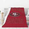 San Francisco 49ers Blanket Sherpa Blanket Throw Blanket san francisco 49ers blanket sherpa blanket throw blanket v38