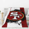 San Francisco 49ers Blanket Sherpa Blanket Throw Blanket san francisco 49ers blanket sherpa blanket throw blanket v45