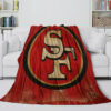 San Francisco 49ers Blanket Sherpa Blanket Throw Blanket san francisco 49ers blanket sherpa blanket throw blanket v53