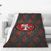 San Francisco 49ers Blankets FLeece Blanket Throw Blanket san francisco 49ers blankets fleece blanket throw blanket v137
