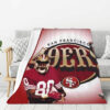 San Francisco 49ers Blankets FLeece Blanket Throw Blanket san francisco 49ers blankets fleece blanket throw blanket v141