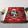 San Francisco 49ers Blankets FLeece Blanket Throw Blanket san francisco 49ers blankets fleece blanket throw blanket v77