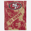 San Francisco 49ers Blankets FLeece Blanket Throw Blanket san francisco 49ers blankets fleece blanket throw blanket v87