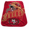 San Francisco 49ers Blankets FLeece Blanket Throw Blanket san francisco 49ers blankets fleece blanket throw blanket v96