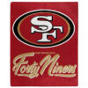 San Francisco 49ers Blankets FLeece Blanket Throw Blanket san francisco 49ers blankets fleece blanket throw blanket v97