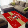 San Francisco 49ers Rug NFL Area Rug Bedroom Rug Indoor Rug Rectangle Carpet san francisco 49ers rug bathroom rug floor rug regtangle carpet home decor ver 1808