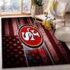 San Francisco 49ers Area Rug NFL Area Rug Bathroom Rug Indoor Rug Rectangle Carpet san francisco 49ers rug bathroom rug floor rug regtangle carpet home decor ver 1827