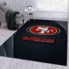 San Francisco 49ers Rug NFL Area Rug Bathroom Rug Indoor Rugs Rectangle Carpet san francisco 49ers rug bathroom rug floor rug regtangle carpet home decor ver 1829