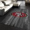 San Francisco 49ers Rug NFL Area Rug Bathroom Rugs Indoor Rug Rectangle Carpet san francisco 49ers rug bathroom rug floor rug regtangle carpet home decor ver 1835