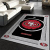 San Francisco 49ers Area Rug NFL Area Rug Dining Room Rugs Indoor Indoor Rugs Rectangle Carpet san francisco 49ers rug bathroom rug floor rug regtangle carpet home decor ver 1836