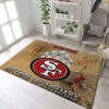San Francisco 49ers Rug NFL Area Rug Dining Room Rug Indoor Rugs Rectangle Carpet san francisco 49ers rug bathroom rug floor rug regtangle carpet home decor ver 1839