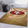 san francisco 49ers rug bathroom rug floor rug regtangle carpet home decor ver 1841