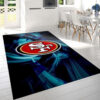 San Francisco 49ers Rug NFL Area Rug Living Room Rug Indoor Indoor Rug Rectangle Carpet san francisco 49ers rug bathroom rug floor rug regtangle carpet home decor ver 1857