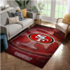 San Francisco 49ers Rug NFL Area Rug Living Room Area Rug Indoor Indoor Rugs Rectangle Carpet san francisco 49ers rug bathroom rug floor rug regtangle carpet home decor ver 1858