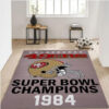San Francisco 49ers Rug NFL Area Rug Kitchen Rug Indoor Rug Rectangle Carpet san francisco 49ers rugs bathroom rug floor rug regtangle carpet home decor ver 1882