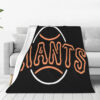 San Francisco Giants Blanket Sherpa Blanket Throw Blanket san francisco giants blanket sherpa blanket throw blanket v37