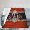 san francisco giants blanket sherpa blanket throw blanket v48