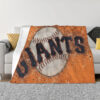 San Francisco Giants Blankets FLeece Blanket Throw Blanket san francisco giants blankets fleece blanket throw blanket v14