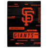 san francisco giants blankets sherpa blanket throw blanket v43