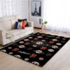 San Francisco Giants Rug MLB Area Rug Living Room Area Rug Indoor Rug Rectangle Carpet san francisco giants rug living room carpet regtangle carpet floor decor home decor ver 317