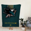 San Jose Sharks Blanket FLeece Blanket Throw Blanket san jose sharks blanket fleece blanket throw blanket v7